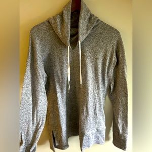 Gray Old Navy Cowl Neck Sweatshirt | Large